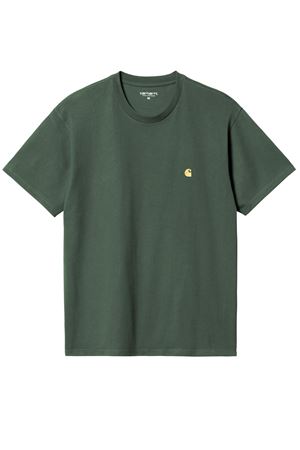 Dark green cotton T-shirt CARHARTT WIP | I0263912CX